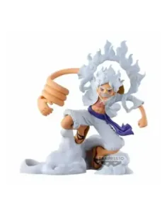 Figura banpresto one piece monkey d. luffy fl gear 5 vol.1 10cm