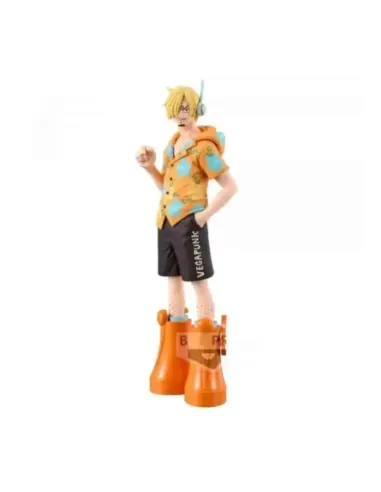 Figura banpresto one piece dxf the grandline series egg head sanji 17cm