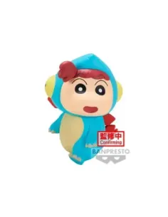 Figura banpresto: shin chan crayon dino stegosaurus nene chan