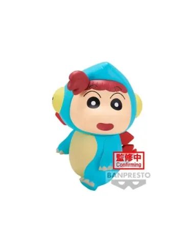 Figura banpresto: shin chan crayon dino stegosaurus nene chan