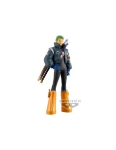 Figura banpresto: one piece dxf grand line series egghead roronoa zoro