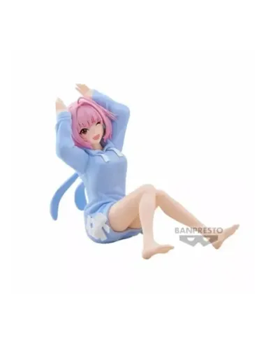 Figura banpresto the idolmaster cinderella girls relax time riamu yumeni 10cm