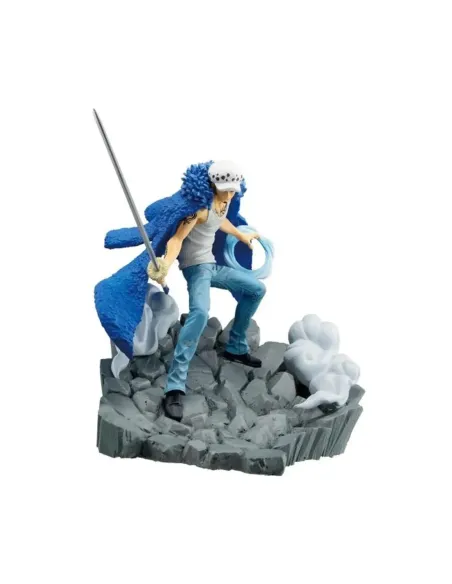 Figura banpresto one piece senkozekkei trafalgar law
