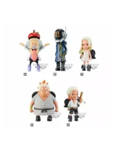 Figura banpresto one piece world collectable egg head 4 1 de 7cm unidad aleatoria