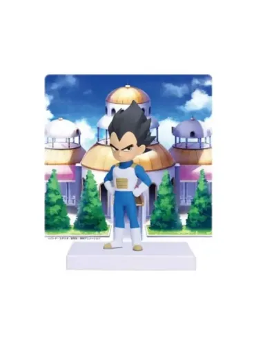Figura banpresto dragon ball daima vegeta con panel 9cm