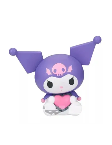 Figura banpresto sanrio sofvimates kuromi purple 14cm