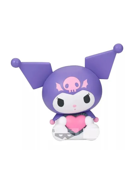 Figura banpresto sanrio sofvimates kuromi purple 14cm