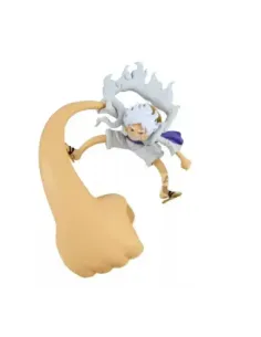 Figura banpresto one piece monkey d. luffy fl gear 5 vol.4 12cm