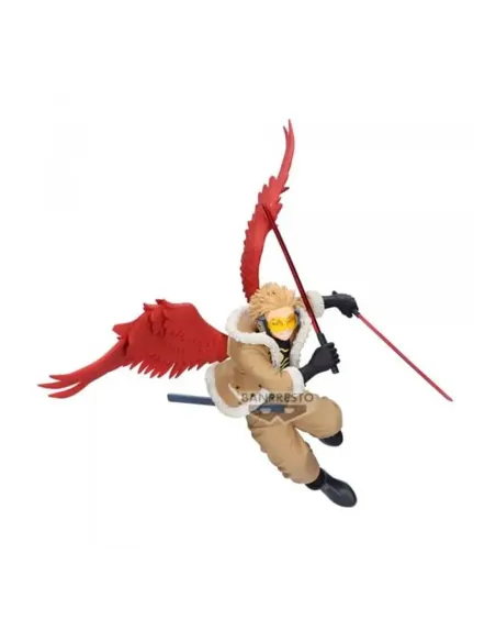 Figura banpresto my hero academia the amazing heroes plus hawks 12cm