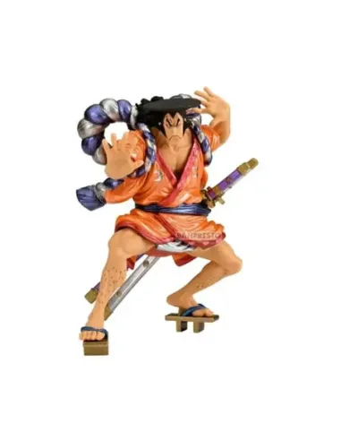Figura banpresto one piece king of artist kouzuki oden special ver. 17cm
