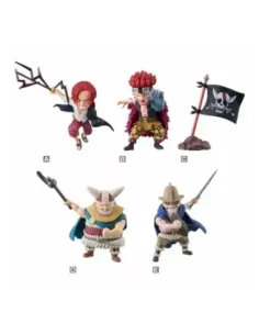 Figura banpresto one piece world collectable figure red hair pirates 02