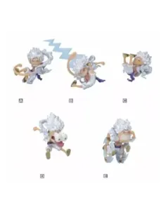 Figura banpresto one piece world collectable figure monkey d.luffy gear 5 special metallic color ver.