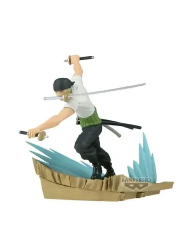 Figura banpresto one piece senkozekkei roronoa zoro 11cm