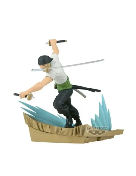 Figura banpresto one piece senkozekkei roronoa zoro 11cm