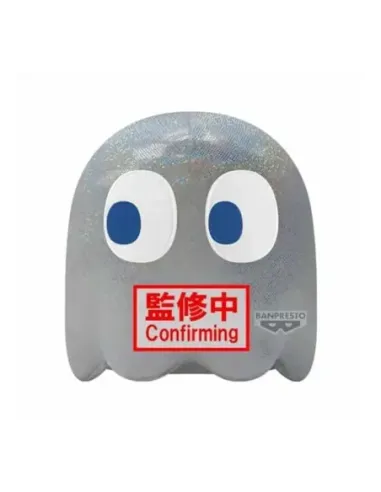 Peluche banpresto big plush pac - man ghost 45th anniversary 20cm