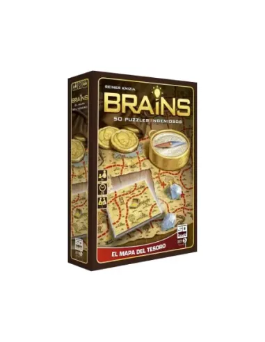 Juego de mesa brains mapa del tesoro pegi 8