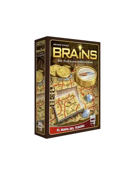 Juego de mesa brains mapa del tesoro pegi 8