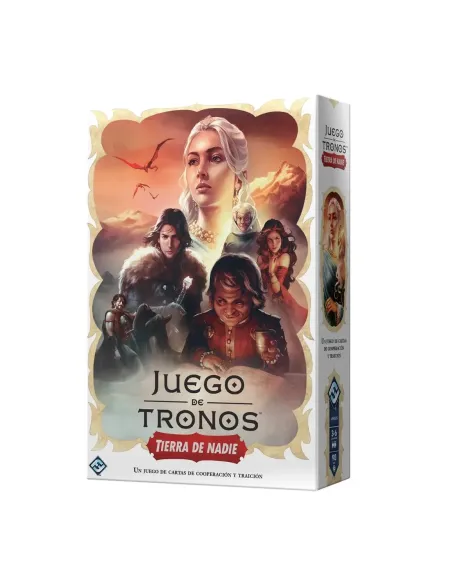 Juego de mesa juego de tronos: tierra de nadie pegi 14