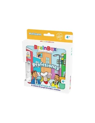 Juego de mesa brainbox pocket profesiones edad recomendad 4 años