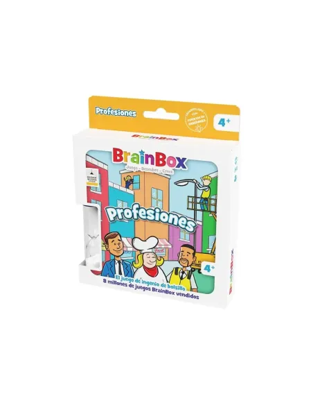 Juego de mesa brainbox pocket profesiones edad recomendad 4 años