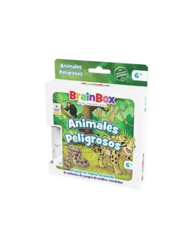 Juego de mesa brainbox pocket animales peligrosos edad recomendada 6 años
