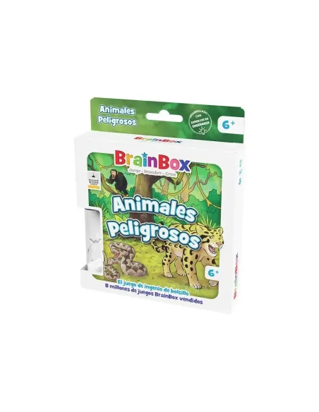 Juego de mesa brainbox pocket animales peligrosos edad recomendada 6 años