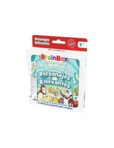 Juego de mesa brainbox pocket personajes relevantes edad recomendada 8 años