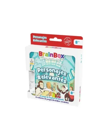 Juego de mesa brainbox pocket personajes relevantes edad recomendada 8 años