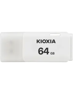 Memoria usb 2.0 kioxia 64gb u202 blanco
