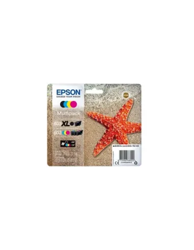 Multipack cartucho tinta epson 603xl c13t03a94010 negro -  cian -  amarillo -  magenta -  estrella de mar