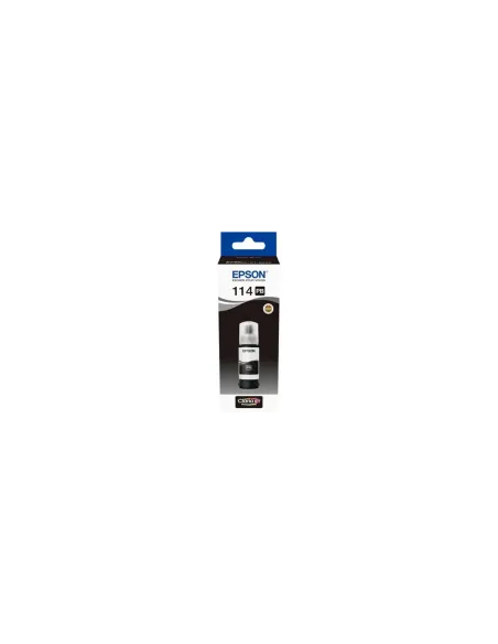 Botella tinta epson ecotank 114 negro foto 70ml