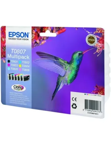 Multipack tinta epson t08074 t080140+240+340+440 +540+640 -  colibri