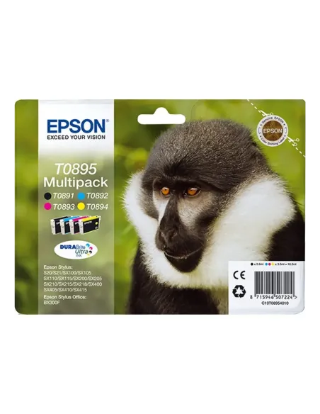 Multipack cartucho tinta epson s20 - sx105 - sx205 - 405 multicolor
