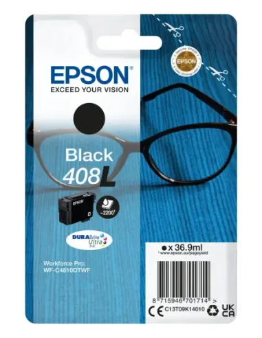Cartucho tinta epson 408l negro durabrite 408l ultra ink