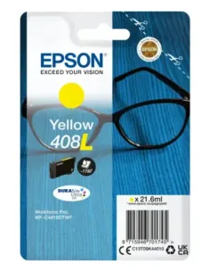 Cartucho tinta epson 408l amarillo durabrite 408l ultra ink
