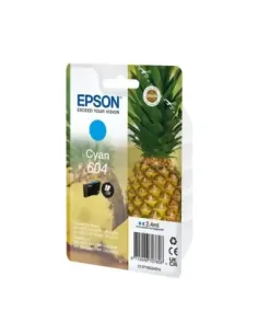 Cartucho epson 604 cian c13t10g24010 xp2200 wf - 2910 piña