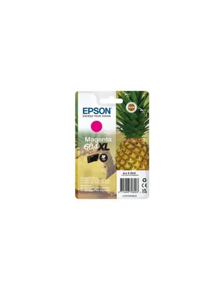 Cartucho epson 604xl magenta c13t10h34010 xp2200 wf - 2910 piña