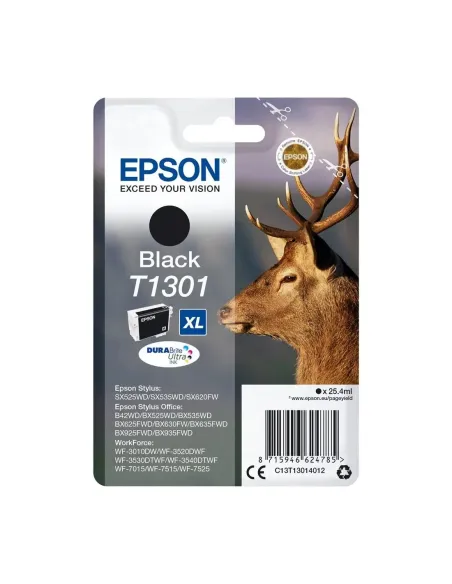 Cartucho tinta epson stylus sx525wd - 620fw -  office b42wd -  525wd - 625fwd - 925fwd negro