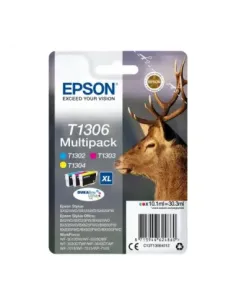 Multipack cartucho tinta epson t1306 cian - magenta - amarillo