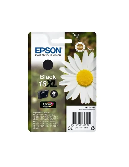Cartucho tinta epson t181140 xl negro alta capacidad xp - 102 - 205 - 305 - 405 - 30 -  margarita