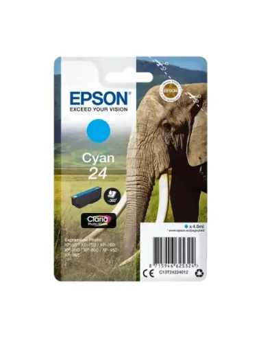 Cartucho tinta epson 24 cian