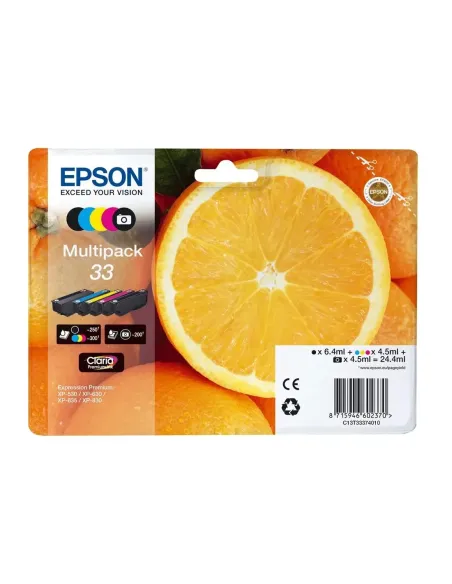Multipack cartucho tinta epson expression premium 5 colores