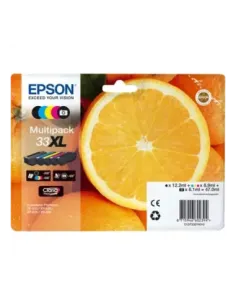 Multipack cartucho tinta epson expression home 5 colores 33xl