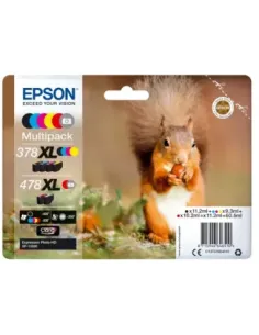Multipack cartucho epson c13t379d4010 6 colores 378xl - 478xl