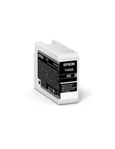 Cartucho tinta epson singlepack matte negro t46s8 ultrachrome pro 10 ink 25ml sc - p700