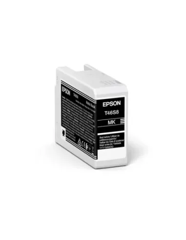 Cartucho tinta epson singlepack matte negro t46s8 ultrachrome pro 10 ink 25ml sc - p700