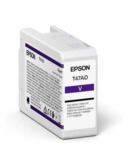 Cartucho tinta epson t47ad violeta