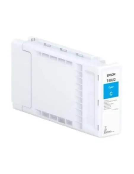 Cartucho tinta epson t48u2 ultrachrome pro 6 cyan 350ml