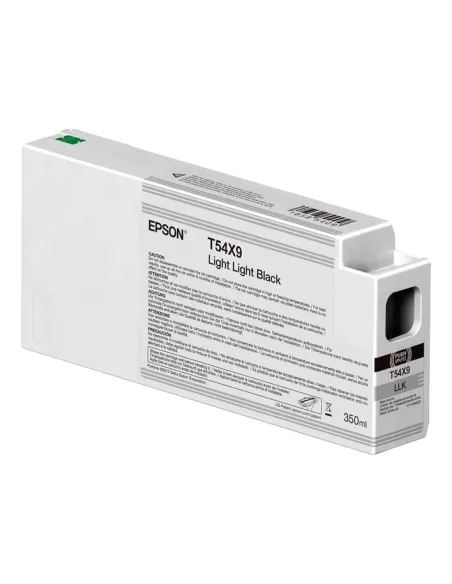 Cartucho tinta epson t54x900 ultrachrome hdx - hd light light black 350ml