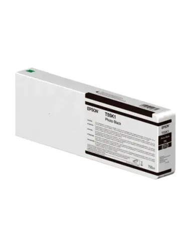 Cartucho tinta epson t55k100 ultrachrome hdx - hd photo black 700ml